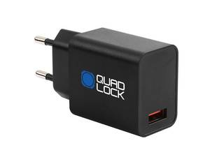 Quad lock Tápadapter - USB EU szabvány A típusú Quad Lock rögzítő megoldások