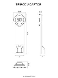 Quad lock Állvány adapter Quad Lock rögzítő megoldások 1