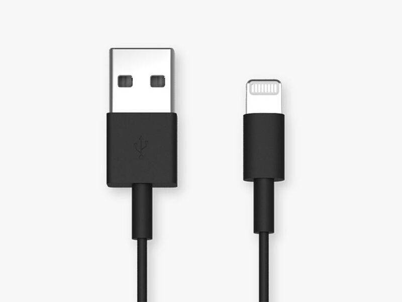 Quad lock USB-Lightning kábel - 20 cm Quad Lock kábel 0