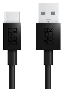 Quad lock USB A - USB C kábel - 1,5 m Quad Lock kábel