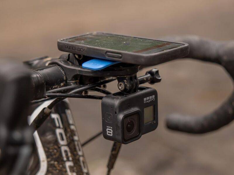 Quad lock Action Cam elülső rögzítő adapter Quad Lock rögzítő megoldások 3