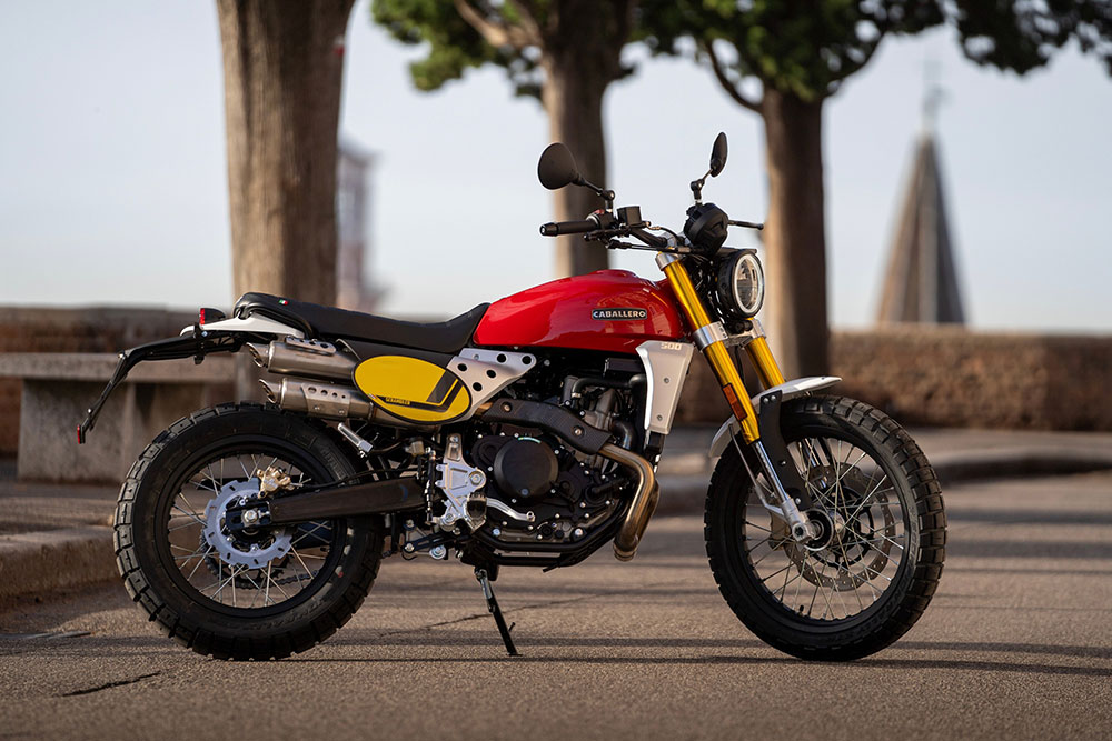 Fantic Caballero 500cc Scrambler 2024 4