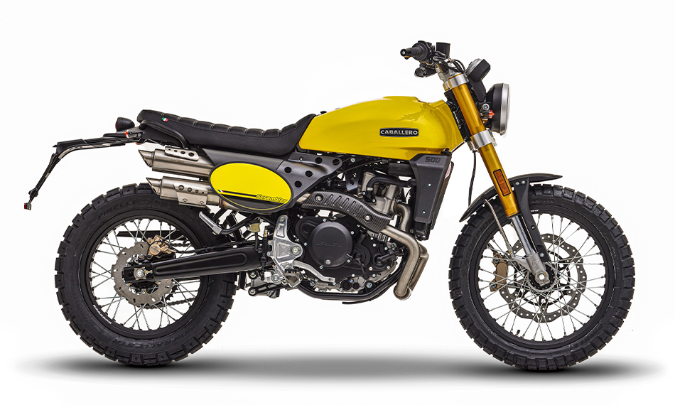 Fantic Caballero 500cc Scrambler 2023 0