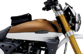 Fantic CABALLERO Tankborítás Rally Explorer Bronz/Fehér CABALLERO KIEGÉSZÍTŐ 0