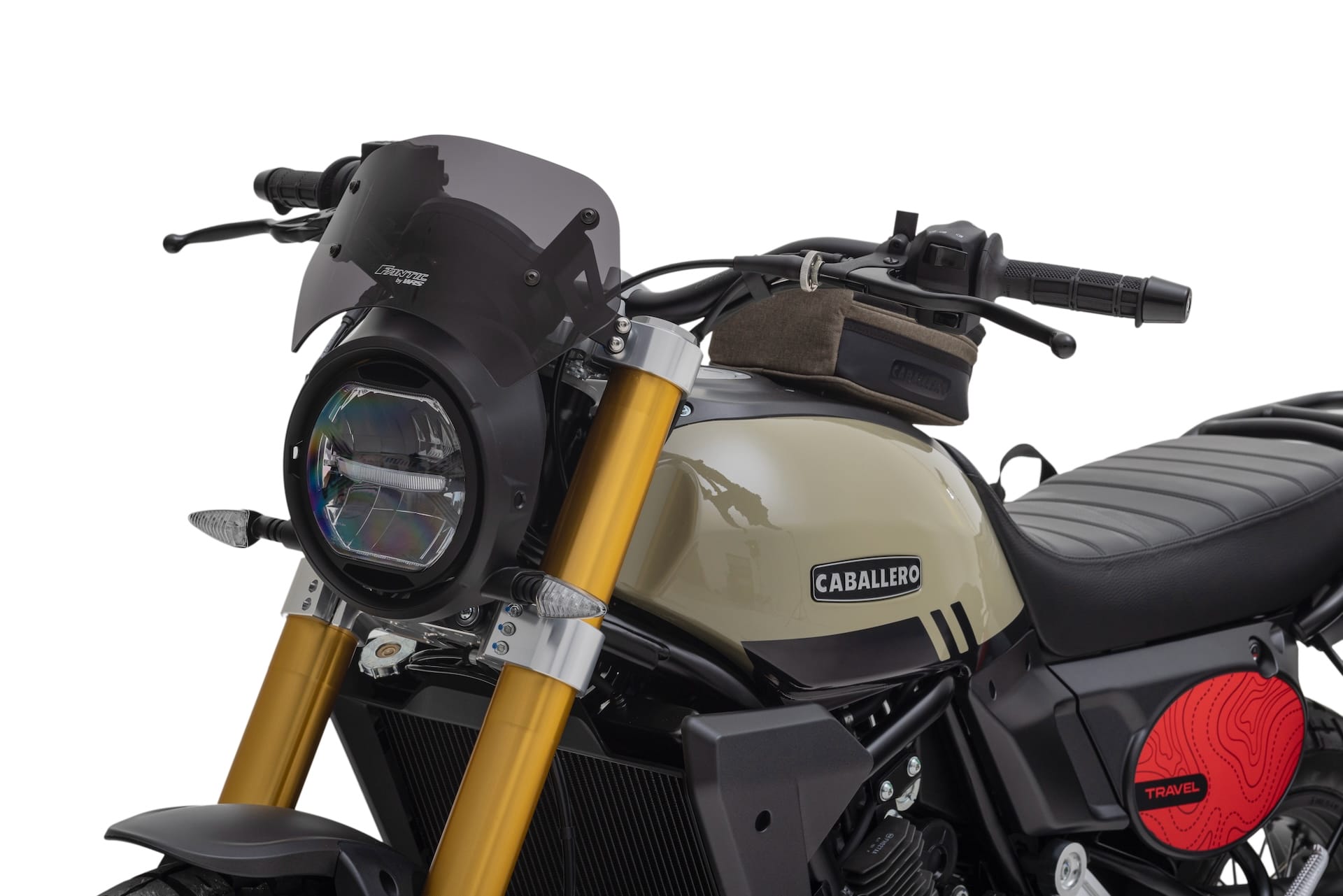 Fantic Caballero 700cc SCRAMBLER Deluxe Travel 0