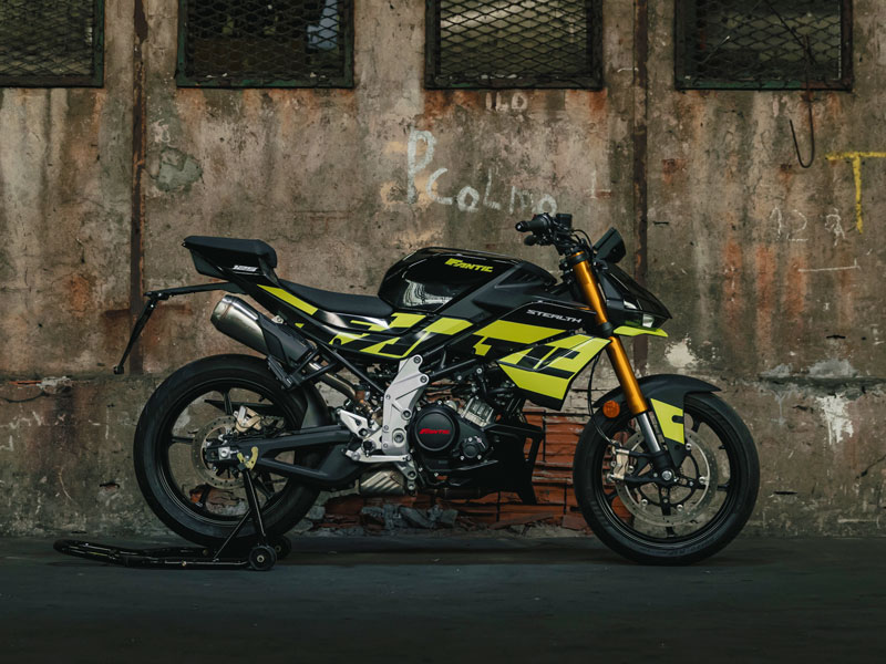 Fantic Fantic Stealth 125 Racing Yellow – A legagresszívabb 125-ös naked motor STREET 6
